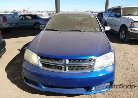 2013 Dodge Avenger Se z USA, uszkodzony, nr VIN 1C3CDZAB1DN756732